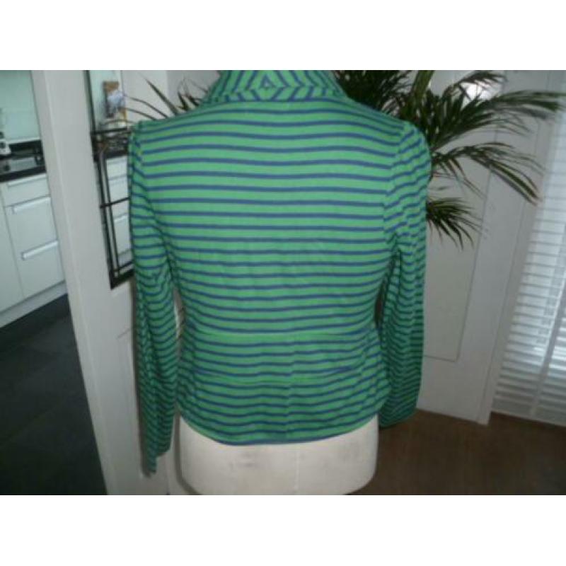 King Louie vest, groen/blauw, maat L