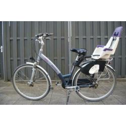 AVANCER Moederfiets 3 versnellingen 28 inch Met Kinderstoel