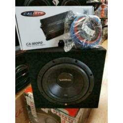 Subwooferset kicker/caliber 500watt