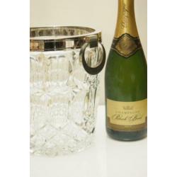 kristallen champagne cooler France jaren 60