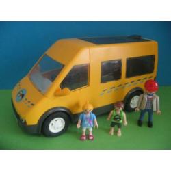 Playmobil 6866 Schoolbus Complete set