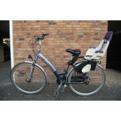 AVANCER Moederfiets 3 versnellingen 28 inch Met Kinderstoel