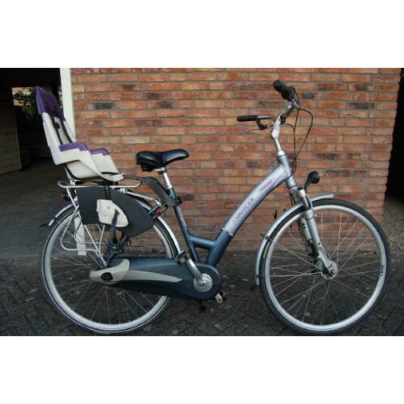 AVANCER Moederfiets 3 versnellingen 28 inch Met Kinderstoel