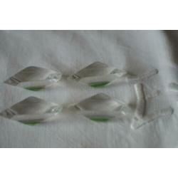 4 mooie vintage unica lucite design knopen (33)2,5 cm x1,2cm