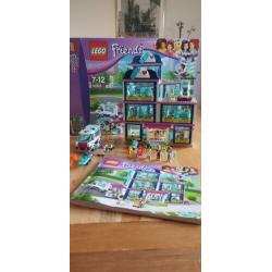 lego friends 41318 ziekenhuis, compleet met doos