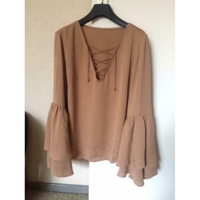 Supertrash blouse camel 36/38