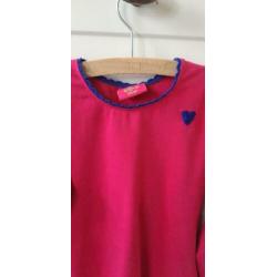 Mim pi shirt roze maat 128