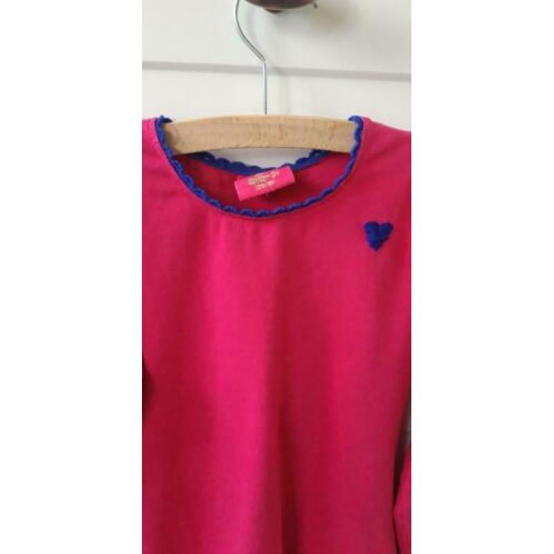 Mim pi shirt roze maat 128