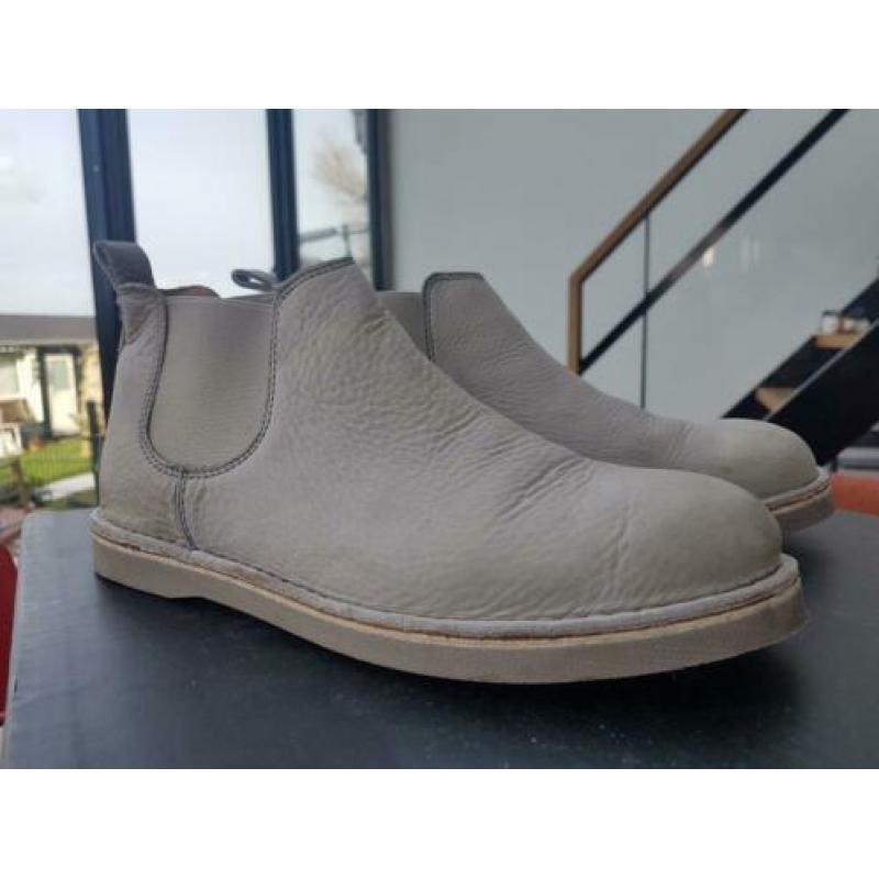 grijze Shabbies chelsea boots maat 40