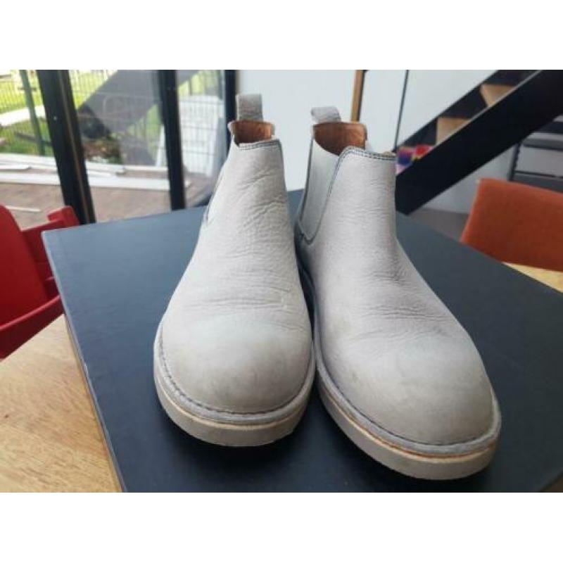 grijze Shabbies chelsea boots maat 40