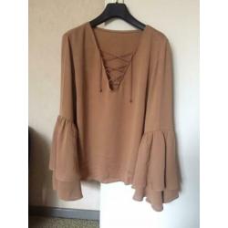 Supertrash blouse camel 36/38