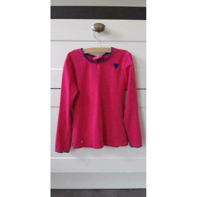 Mim pi shirt roze maat 128