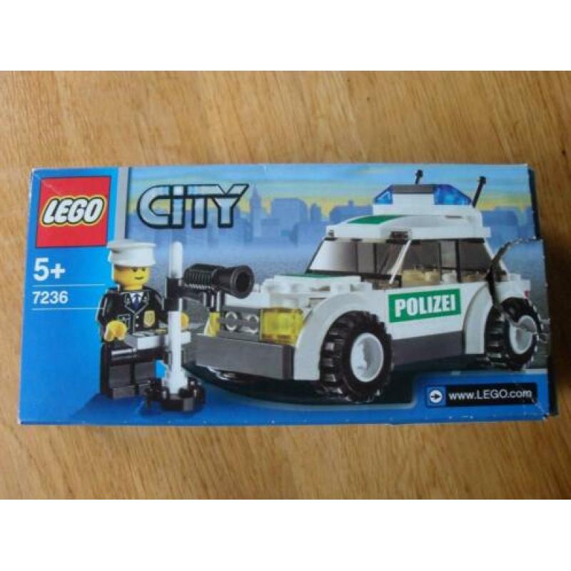 City lego politiewagen / politieauto