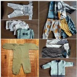 baby maat 56 diverse kleding, broek , shirt boxpak jongens u