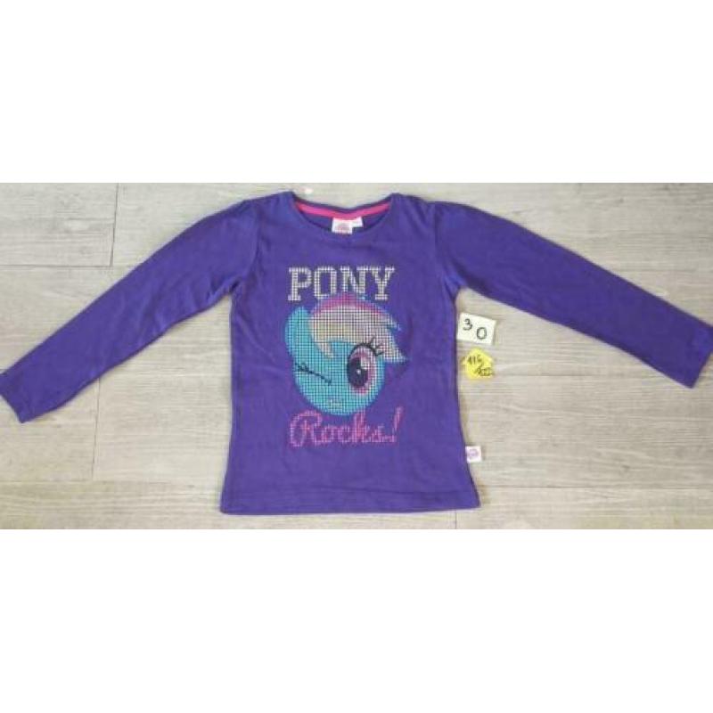 Nieuw My Little Pony longsleeve maat 116 / 122