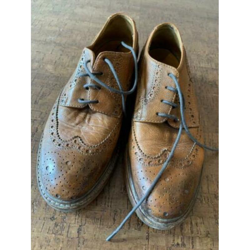 Dames brogues uit Italie merk Hundred 100 36 leer zgan