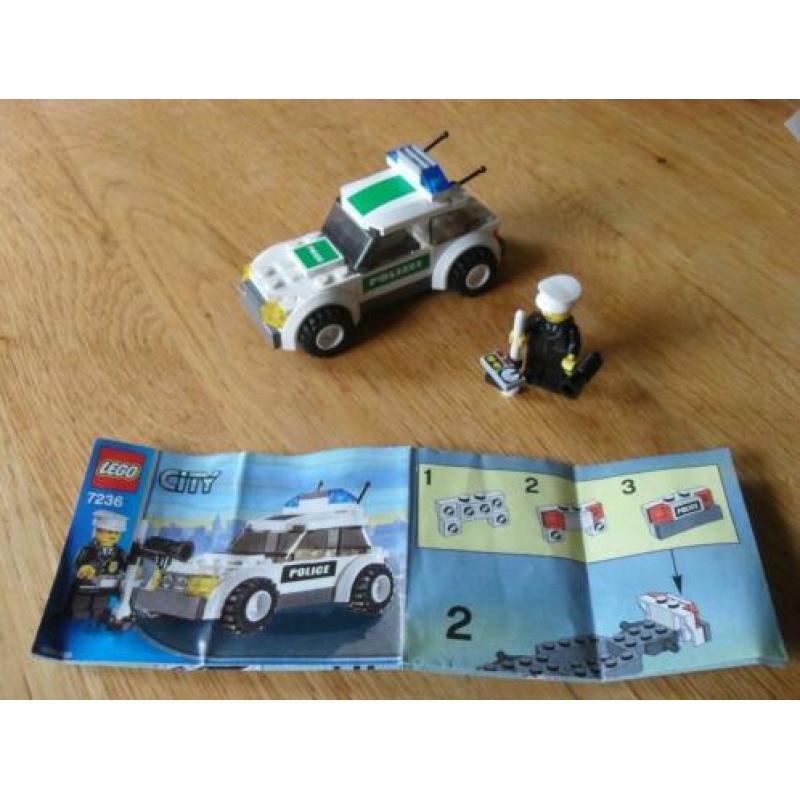 City lego politiewagen / politieauto