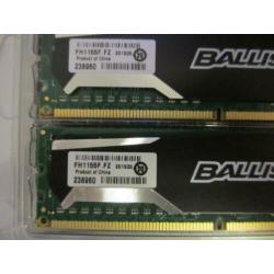 Ballistix by crucial 8GB-kit 2 * 4GB PC3 12800 CL9 1,5 V