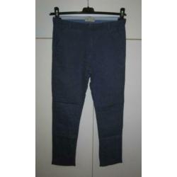 Mooie blauwe ZARA kostuum pantalon in maat 152.