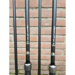 2x B-carp Power Grip 12ft 2.75lb in nieuwstaat