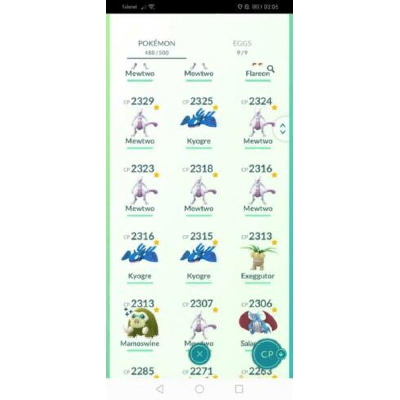 Pokémon go account lvl 33 vraag voor foto