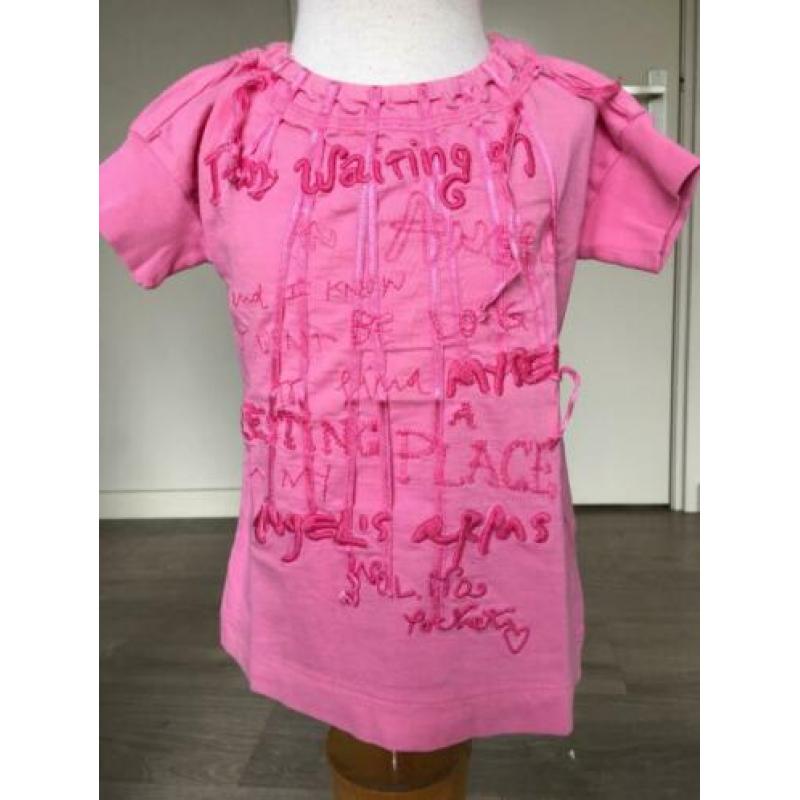 NOLITA POCKET shirt roze nieuwstaat mt 104 D4