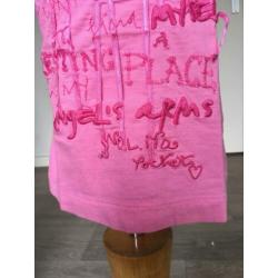 NOLITA POCKET shirt roze nieuwstaat mt 104 D4