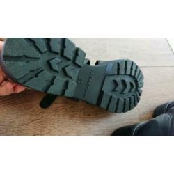 Zwarte leer sandalen van Vagabond mt 39