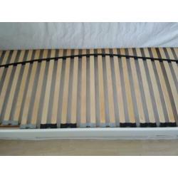 Tromsnes metalen bed wit van Ikea 90x200