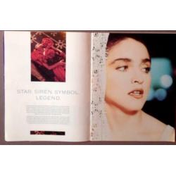 Madonna tourbook , who's that girl ,worldtour 1987