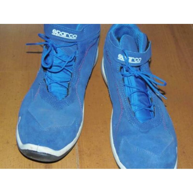 ZGAN blauwe Sparco veiligheidsschoenen maat 42