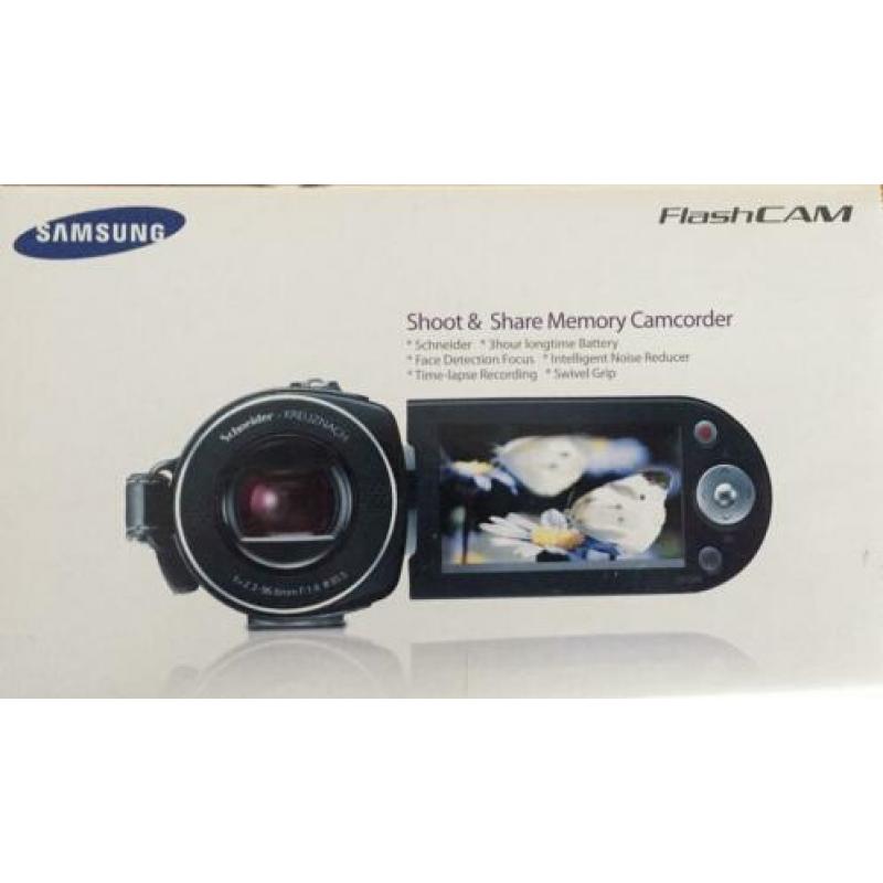 Samsung Shoot & Share Memory Camcorder + Cursus