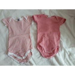 Petit Bateau romper 2x maat 62