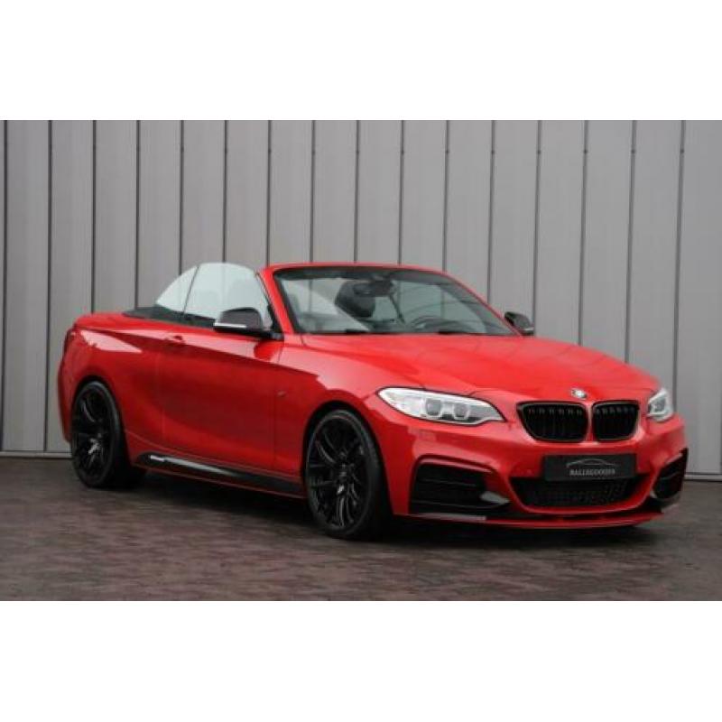 BMW 2 Serie Cabrio M235i High Executive Aut Navi-proff Leder