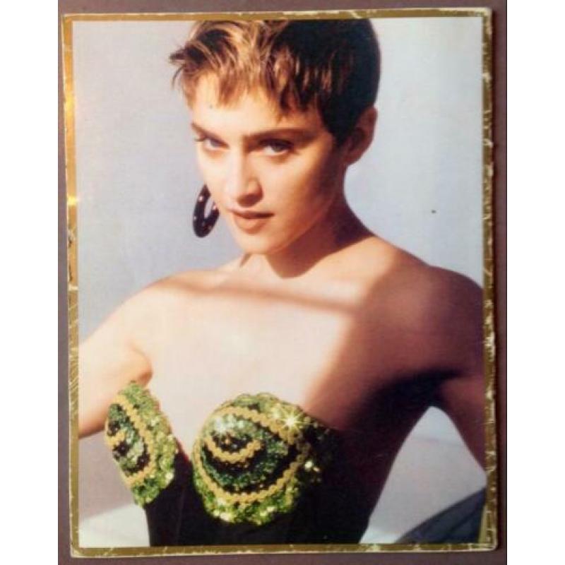 Madonna tourbook , who's that girl ,worldtour 1987