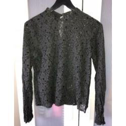 Costes kant top blouse 38 m loavies sting mango