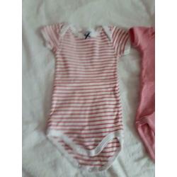 Petit Bateau romper 2x maat 62