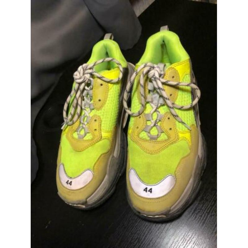 Balenciaga Triple S Neon Yellow / 44