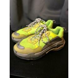 Balenciaga Triple S Neon Yellow / 44