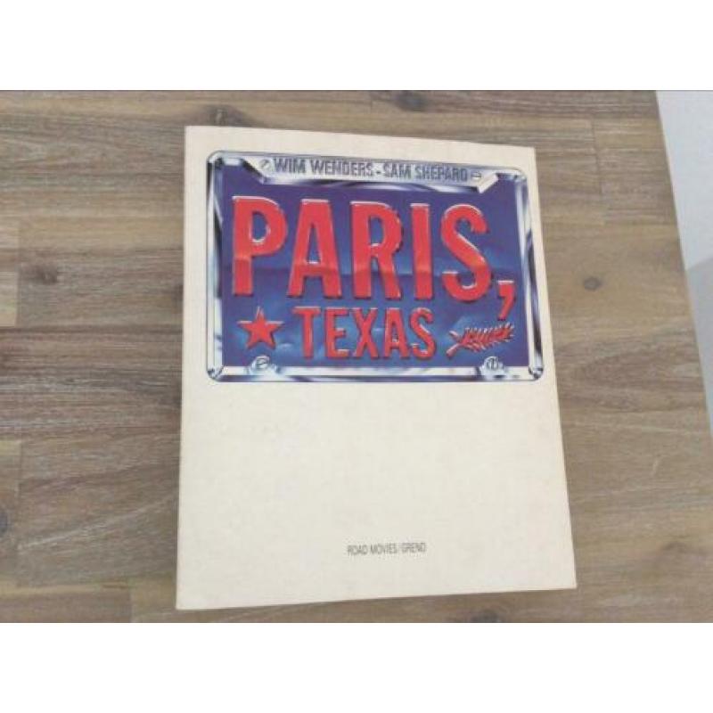 Paris Texas boek Sam Shepard