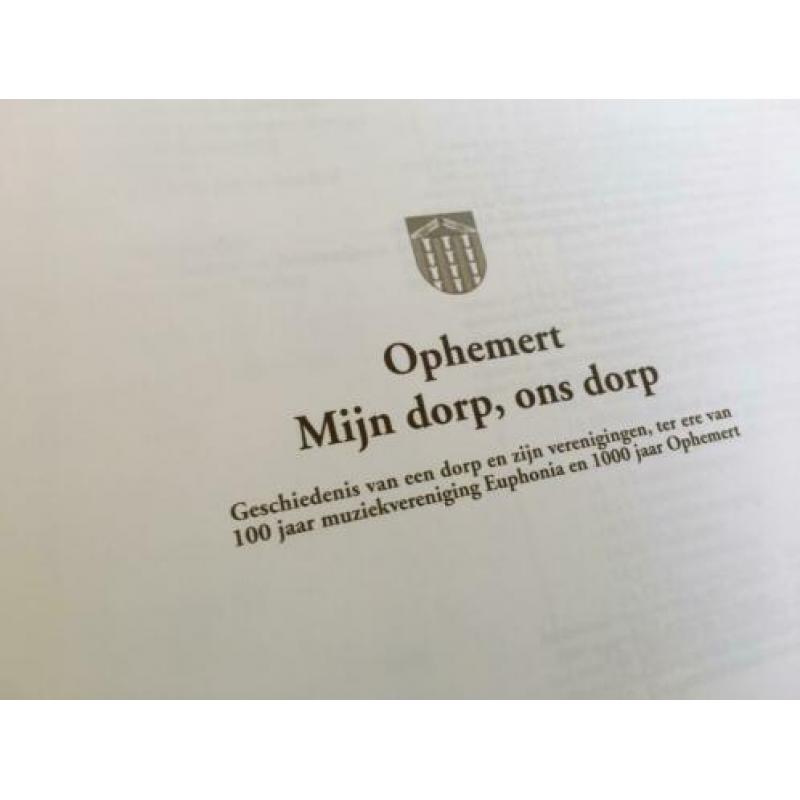 Ophemert Mijn Dorp, Ons Dorp - 2007