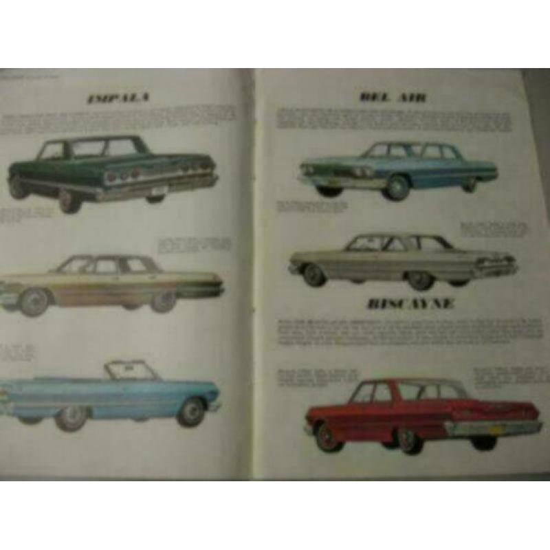 1963 Chevrolet Prestige Brochure USA