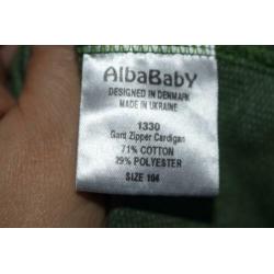 Albababy/Albakid vest, jongen, maat 104