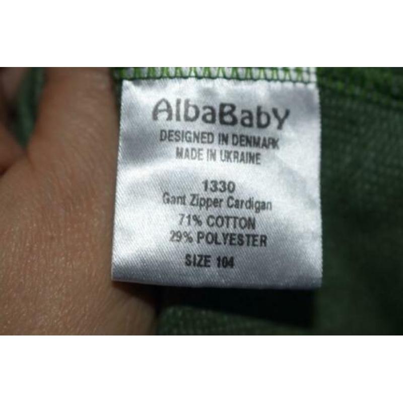 Albababy/Albakid vest, jongen, maat 104