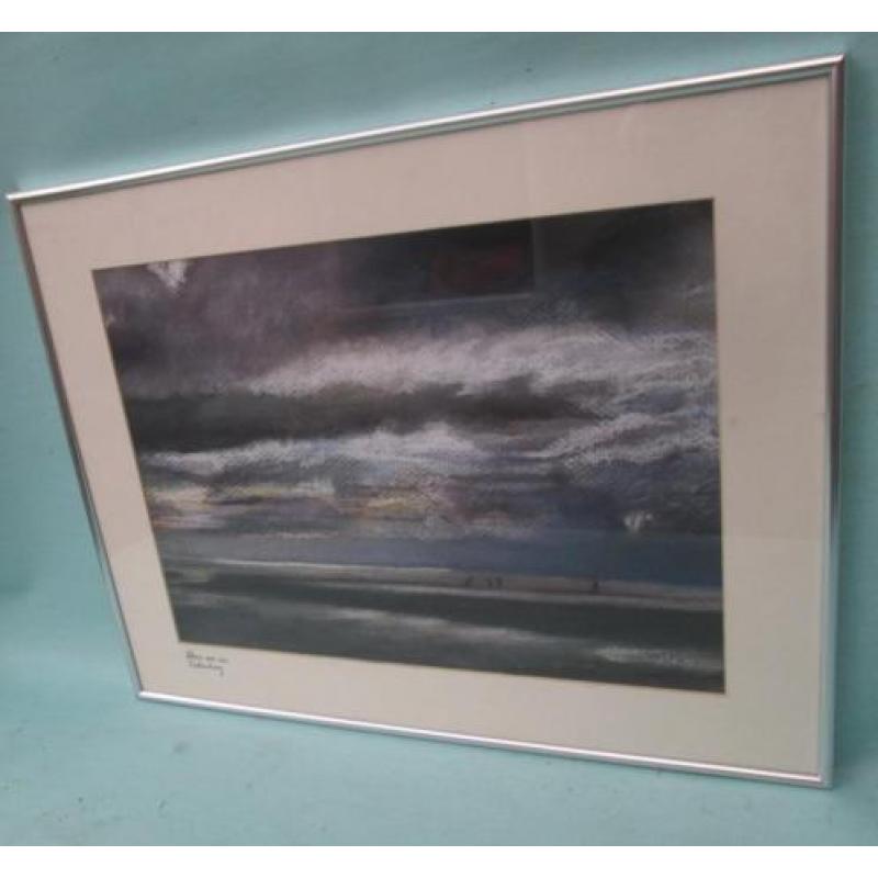 Pastel Storm over Zee Callantsoog - Christa Hoek 40,5 x 50,5