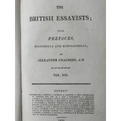 Antiek Boek uit Engeland The British essayists uit 1802.