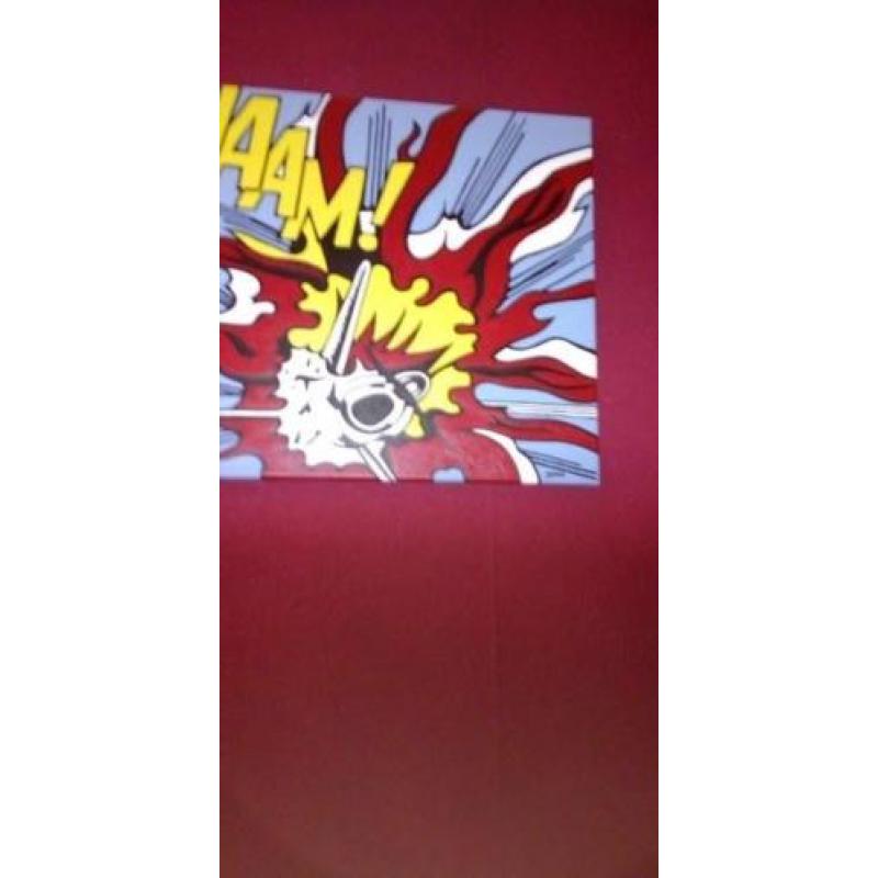 Roy Lichtenstein Whaam! 50 cm x 130 cm