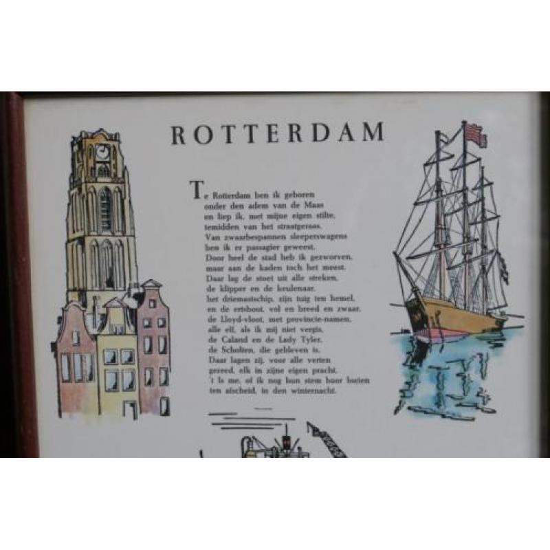 Rotterdam 1937 Gedicht van Jan Prins Tekeningen Hans Timmer