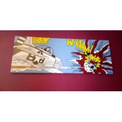 Roy Lichtenstein Whaam! 50 cm x 130 cm