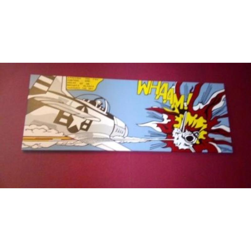 Roy Lichtenstein Whaam! 50 cm x 130 cm